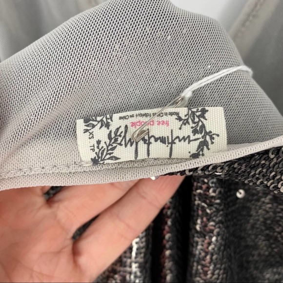 NEW Free People Ay Mama Double Take Sequin Dress - Picture 10 of 11